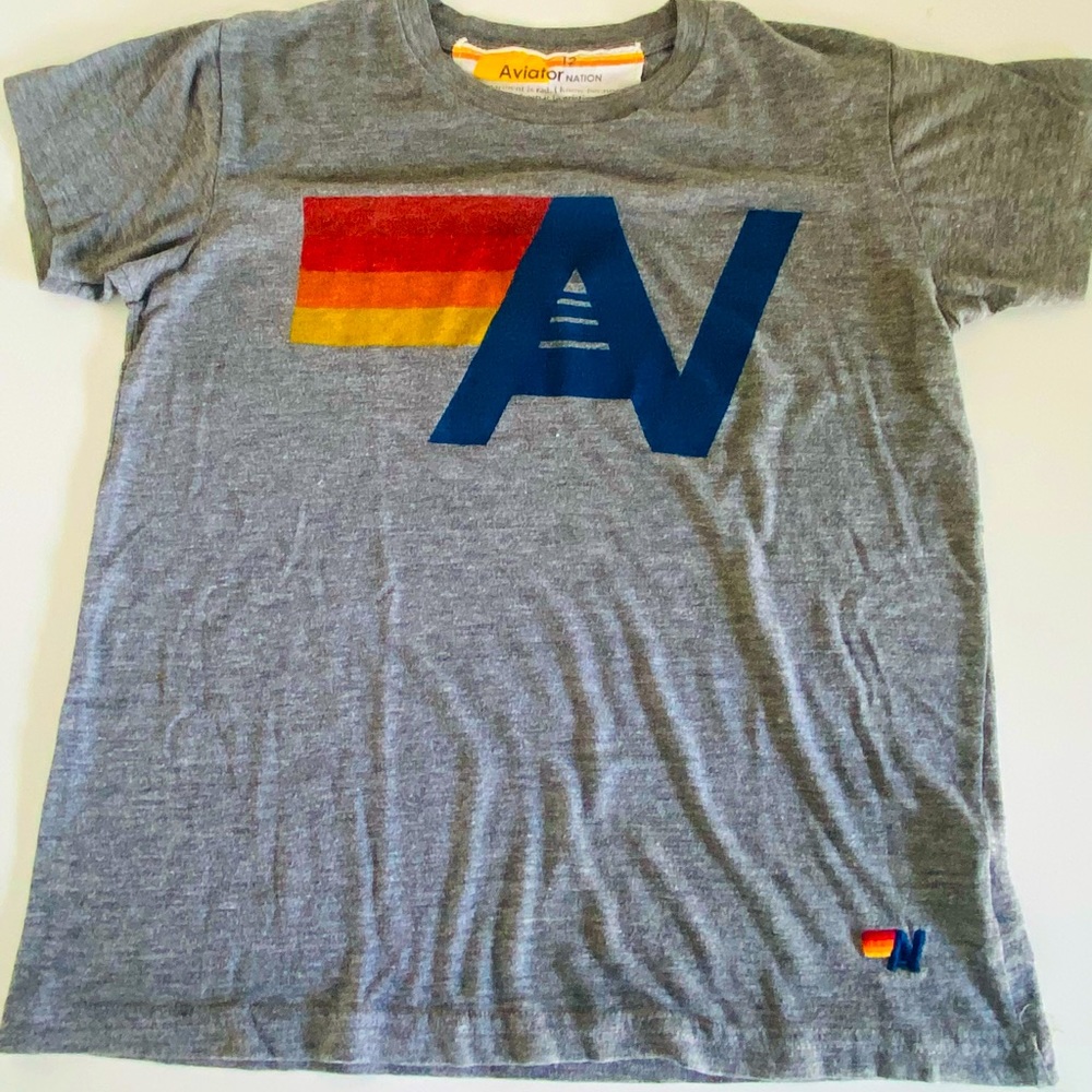 Aviator Nations Children’s Tshirt. Size 12.